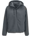 04450 Lds Falcon Pad. SOL'S Ladies Falcon Padded Soft Shell Jacket Charcoal colour image